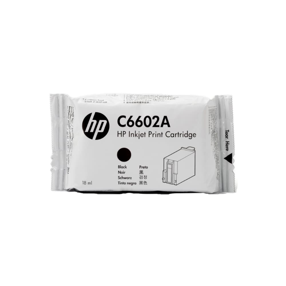 Tinteiro HP TIJ 1.0 Preto C6602A 18ml