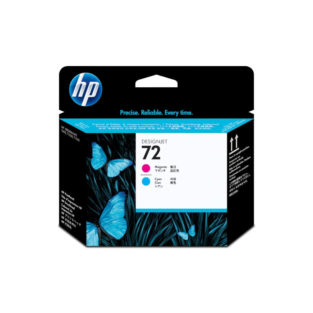 Cabeça Impressão HP 72 Azul/Magenta C9383A