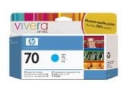 Tinteiro HP 70 Azul C9452A 130ml