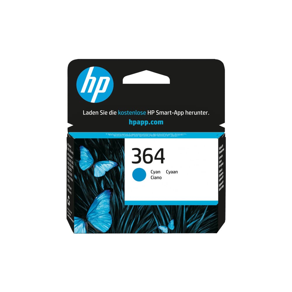 Tinteiro HP 364 Azul CB318EE 3ml 300 Pág.