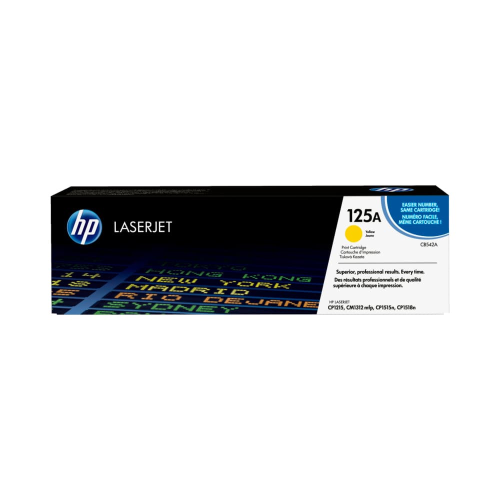 Toner HP 125A Amarelo CB542A 1400 Pág.