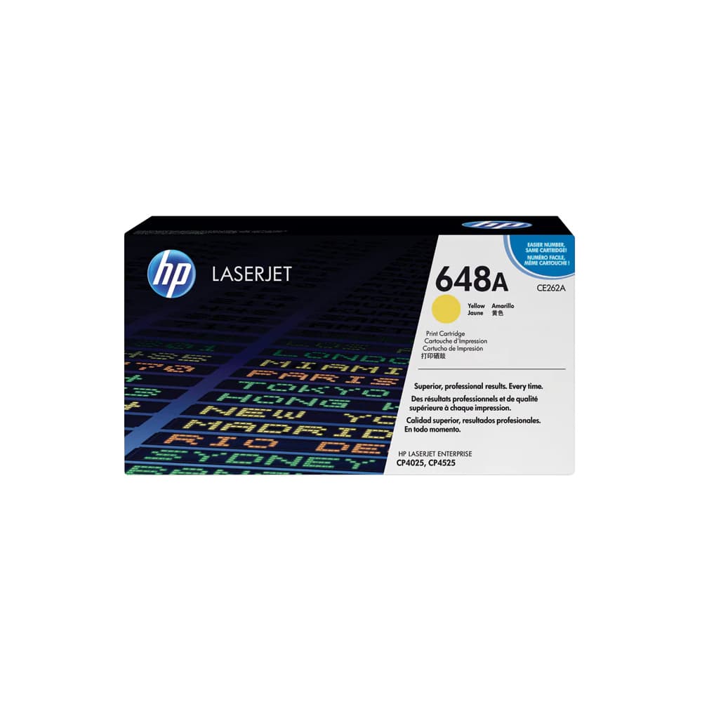 Toner HP 648A Amarelo CE262A 11000 Pág.