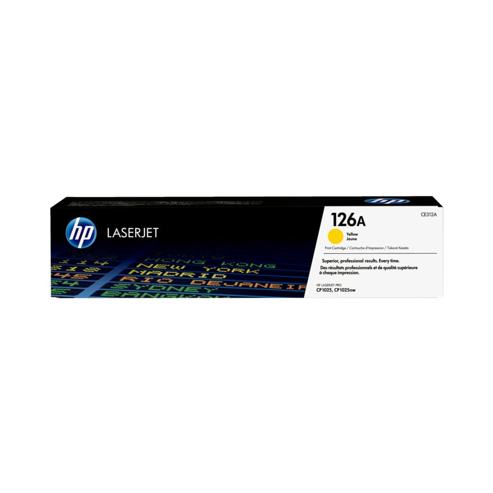 Toner HP 126A Amarelo CE312A 1000 Pág.