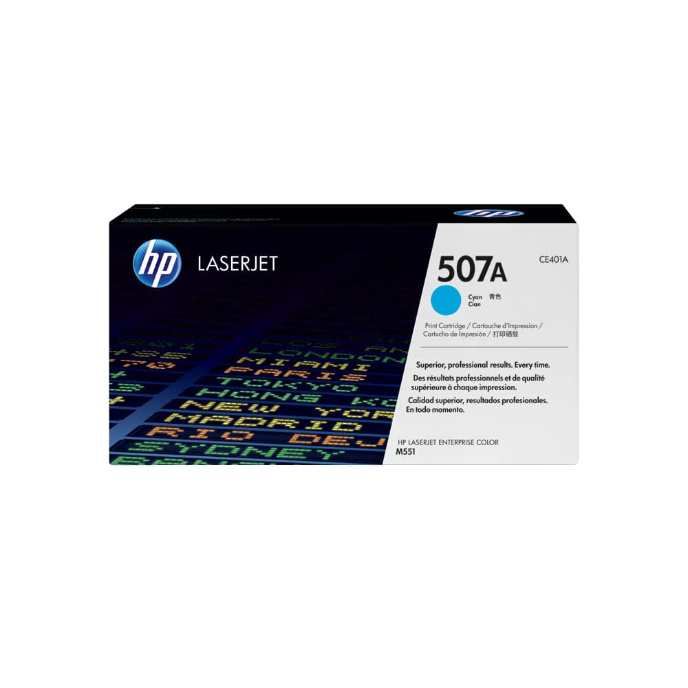 Toner HP 507A Azul CE401A 6000 Pág.