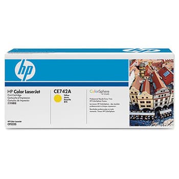 Toner HP 307A Amarelo CE742A 7300 Pág.