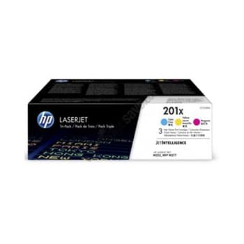 Pack Toners HP  201X 3 Cores CF253XM 2300 Pág.