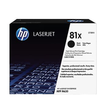 Toner HP 81X Preto CF281X 25000 Pág.