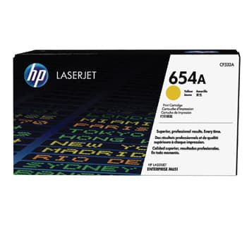 Toner HP 654A Amarelo CF332A 15000 Pág.