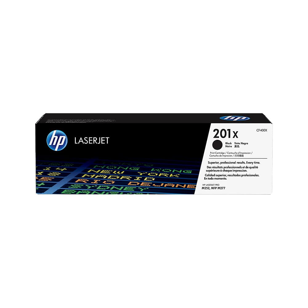 Toner HP 201X Preto CF400X 2800 Pág.