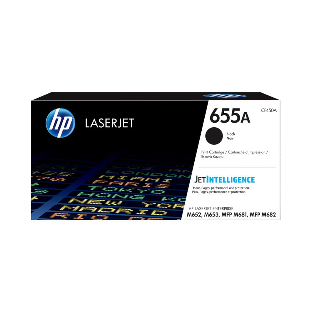 Toner HP 655A Preto CF450A 12500 Pág.