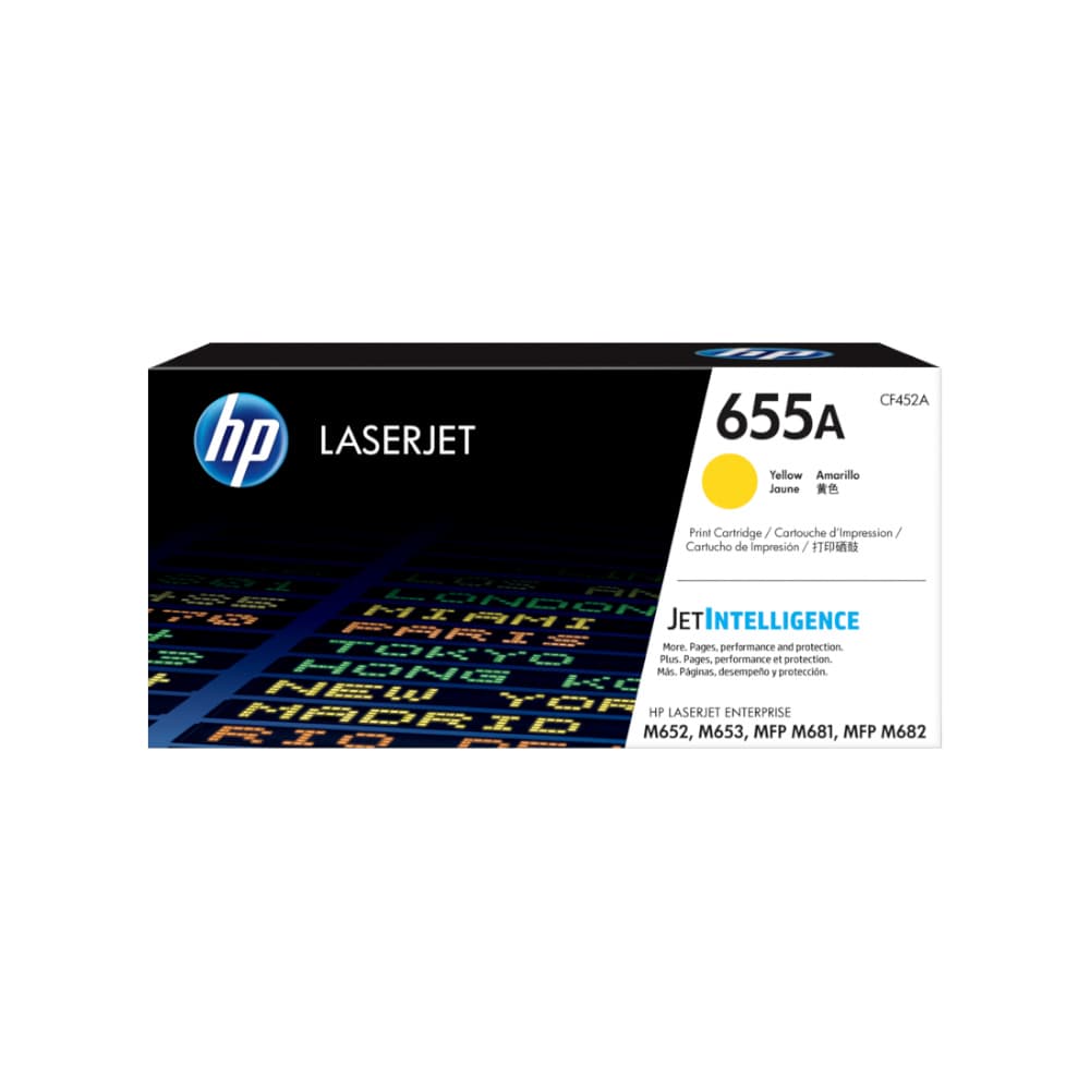 Toner HP 655A Amarelo CF452A 10500 Pág.