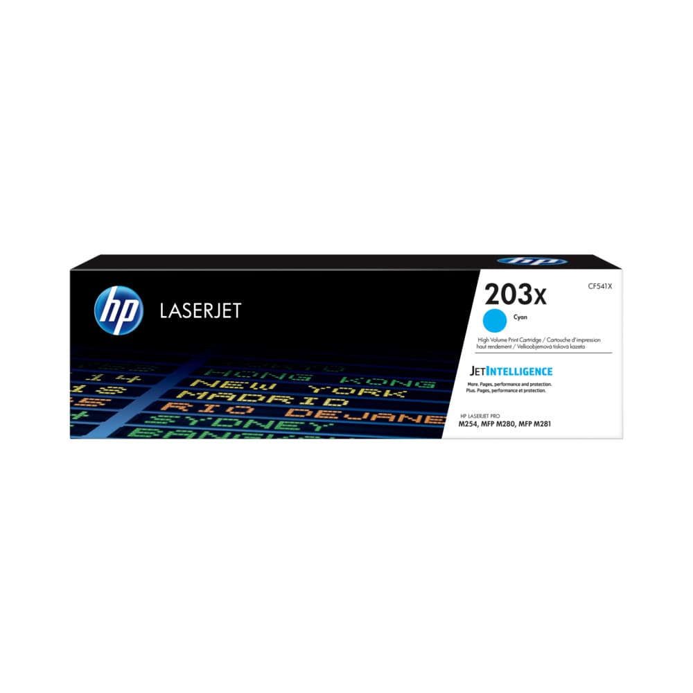 Toner HP 203X Azul CF541X 2500 Pág.