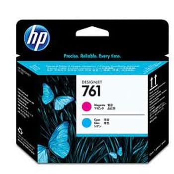 Cabeça Impressão HP 761 Magenta/Azul CH646A