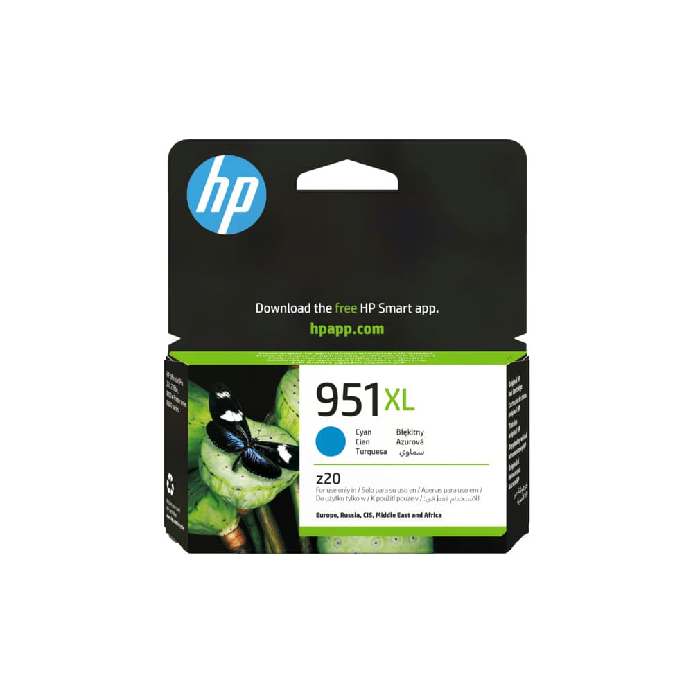 Tinteiro HP 951XL Azul CN046AE 24ml 1500 Pág.
