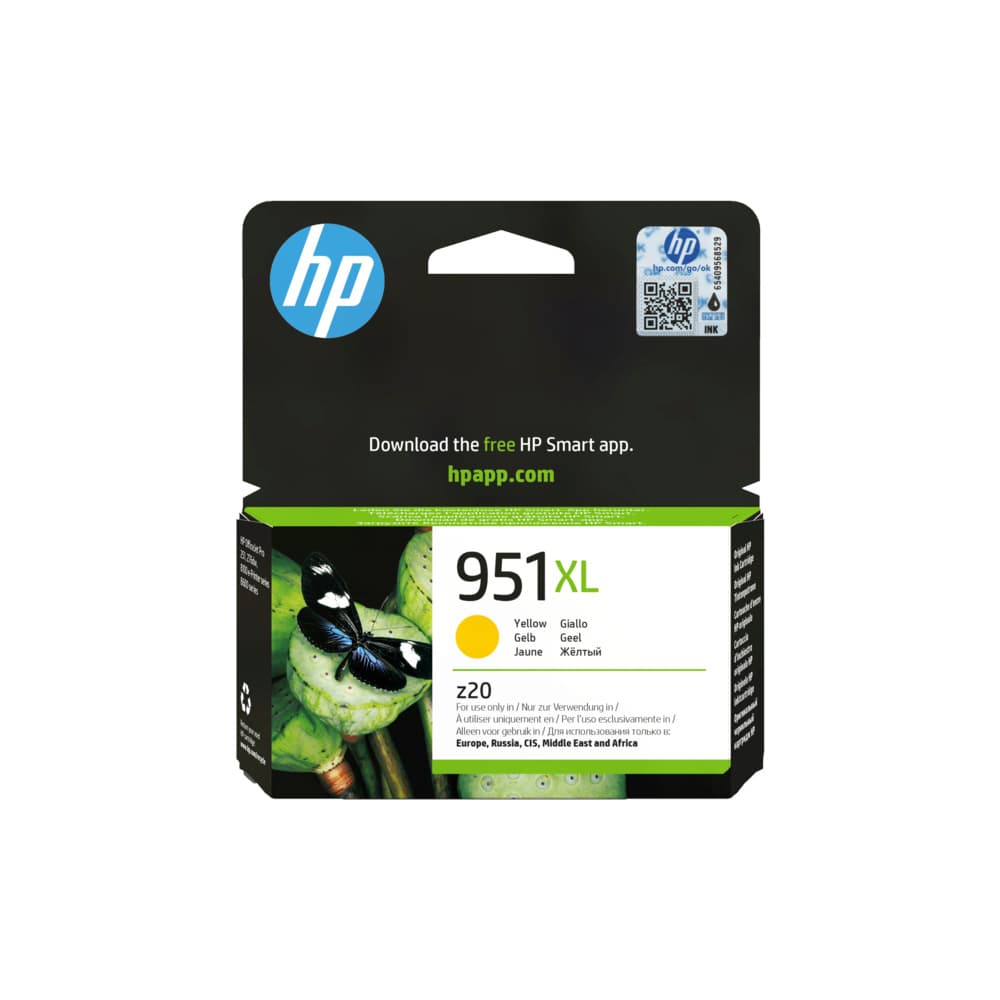 Tinteiro HP 951XL Amarelo CN048AE 17ml 1500 Pág.