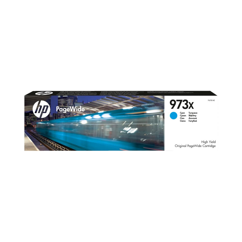 Tinteiro HP 973X Azul F6T81AE 85ml 7000 Pág.