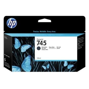 Tinteiro HP 745 Preto Matte F9J99A 130ml
