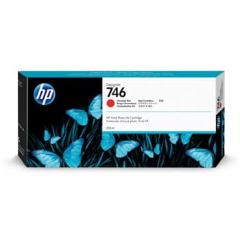 Tinteiro HP 746 Vermelho P2V81A 300ml