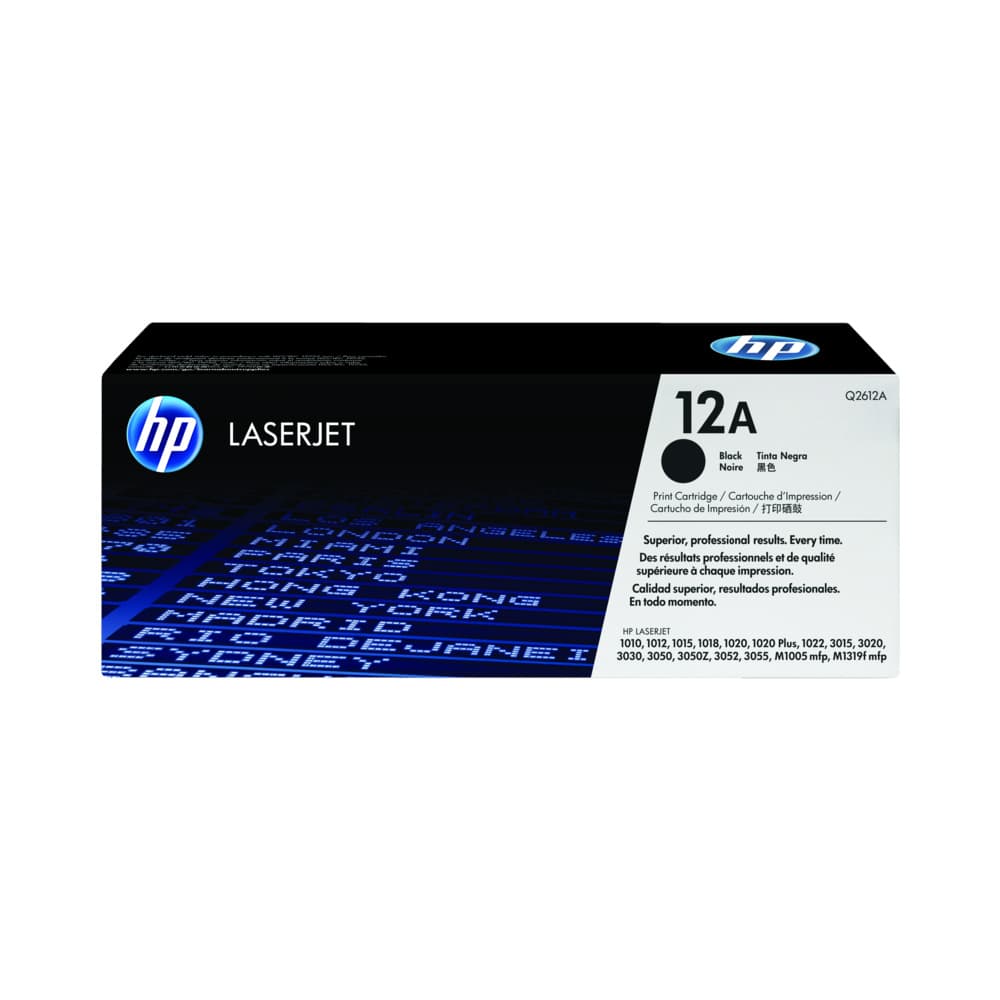 Toner HP 12A Preto Q2612A 2000 Pág.