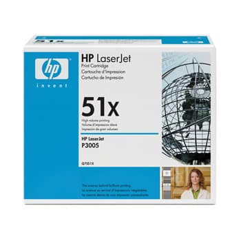 Toner HP 51X Preto Q7551X 13000 Pág.