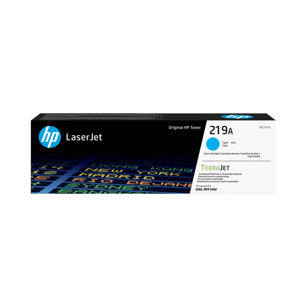 Toner HP 219A Azul W2191A 1200 Pág.