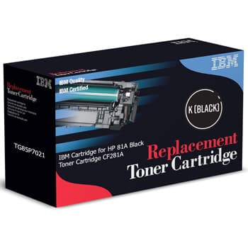 Toner IBM para HP 81A Preto CF281A 10500 Pág.