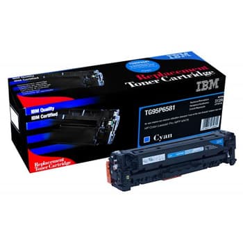 Toner IBM para HP 312A Azul CF381A 2700 Pág.