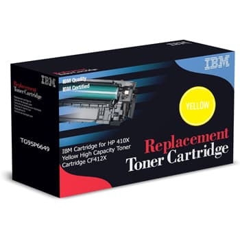 Toner IBM para HP 410A Amarelo CF412A 2300 Pág.