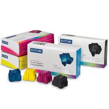 Pack Tinta Sólida Compatível Xerox Azul 3000 Pág. 3un