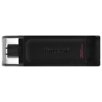 Pen Drive USB-C 32GB 3.2 DataTraveler 70 Preto
