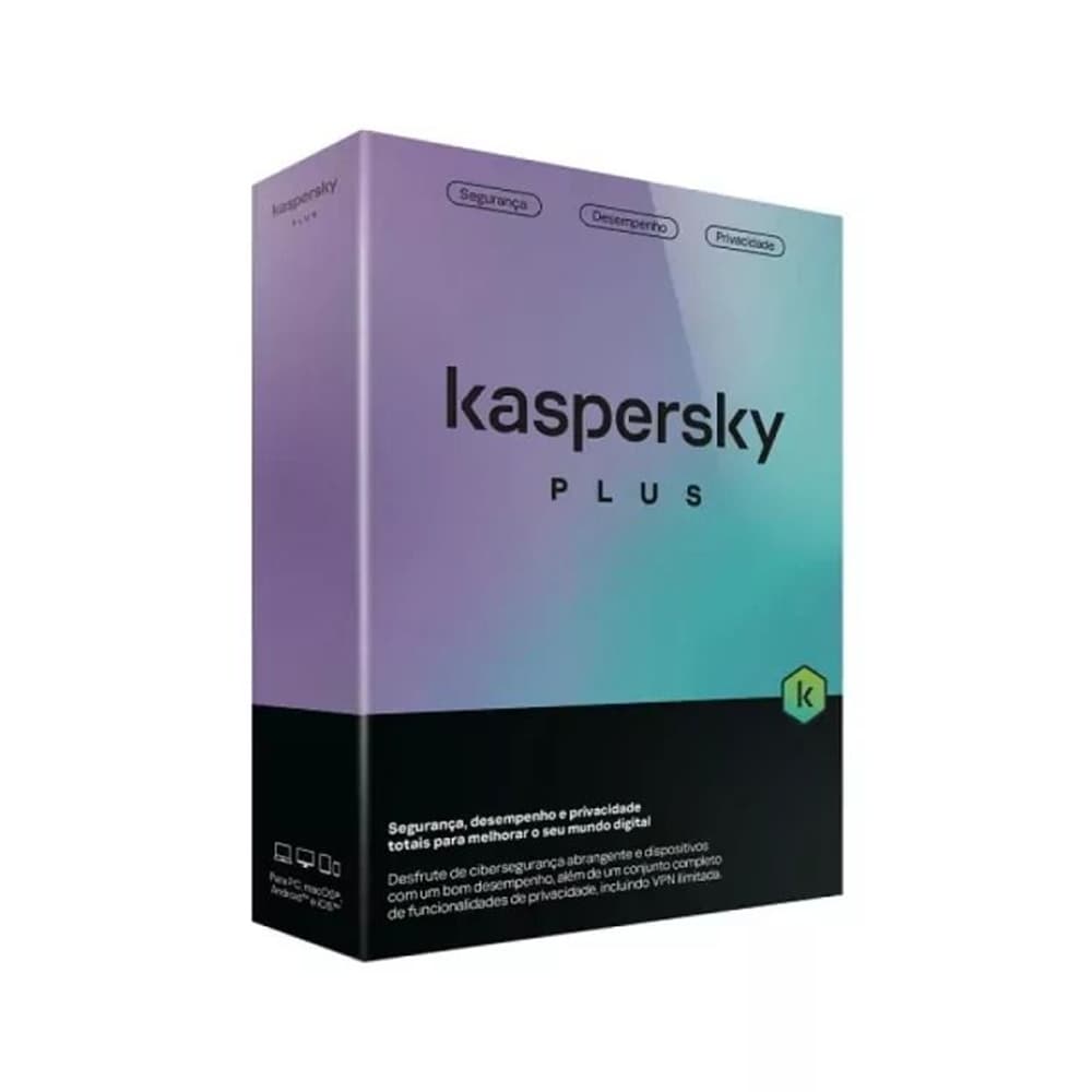 Kaspersky Plus noCD PT 5 Dispositivos