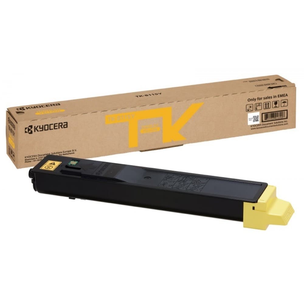 Toner Kyocera TK-8115Y Amarelo 1T02P3ANL0 6000 Pág.