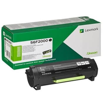 Toner LEXMARK Retorno Preto 56F2000 6000 Pág.