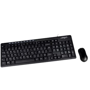 Teclado + Rato Basic c/Fio USB-A