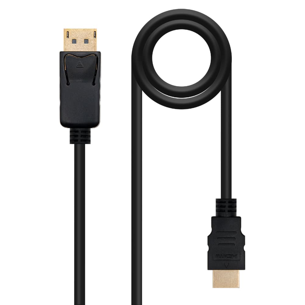 Cabo DisplayPort Macho / HDMI Macho 2m