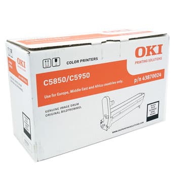 Tambor OKI Preto 43870024 20000 Pág.