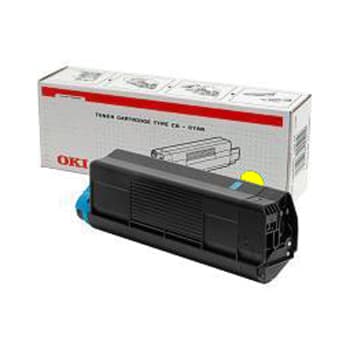 Toner OKI Amarelo 43872305 2000 Pág.