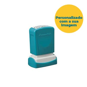 Carimbo 11x25mm Xstamper Quix Neutro 1un., personalizado