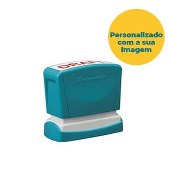 Carimbo 11x40mm Xstamper Quix Neutro 1un, personalizado