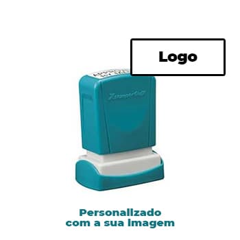 Carimbo 24x49mm Xstamper Quix Neutro 1un, personalizado
