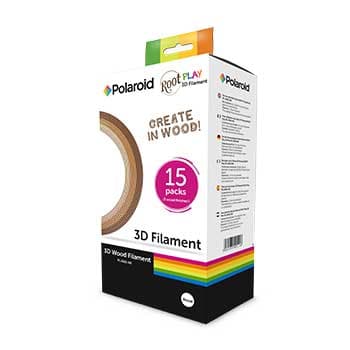 Pack Filamentos Polaroid Canetas 3D (WOOD 3 tons 1.75mm)