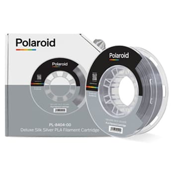 Filamento Universal Silk PLA 1.75mm Polaroid 250g Prata