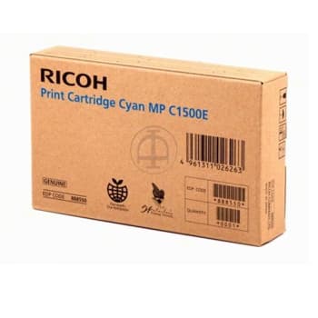 Tinta Ricoh MP-C1500E Azul 888550