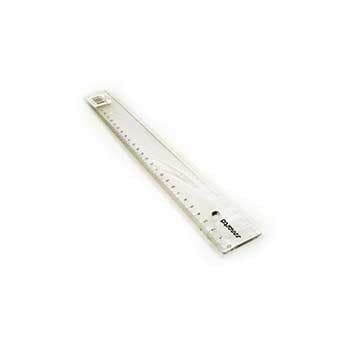 Régua Plástico Cristal 30cm SmartD
