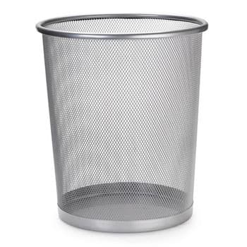 Papeleira 18L 265x285mm Prata