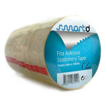 Fita Adesiva 15mmx66m Clear 1un