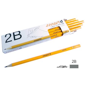 Lápis Grafite 2B SmartD Cx 12un
