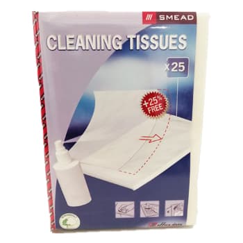 Panos Limpeza Equip (Smead Cleaning Tissues) 25x14cm-25un