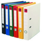 Pasta Arquivo L/E Plástico c/Rado 40x43mm Preto