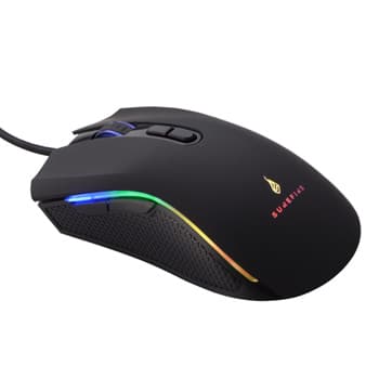 Rato Gaming Hawk Claw 6400DPI 7 Botões RGB LED